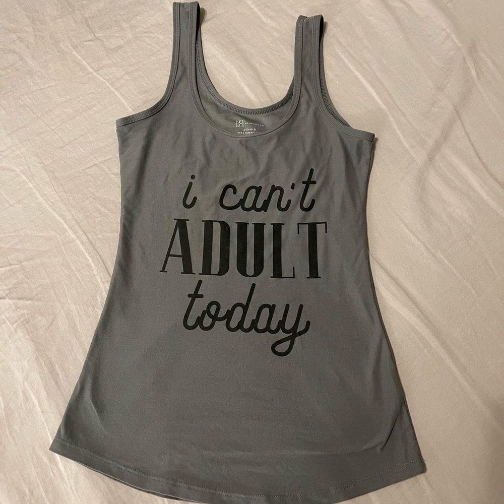 Grey tank
